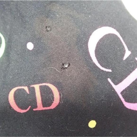 Dior Black Multicolor CD Logo Vanity Case 861398 - Picture 12 of 12